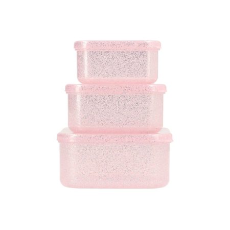 3 Boîtes à Goûter Tutete - Glitter Gloss