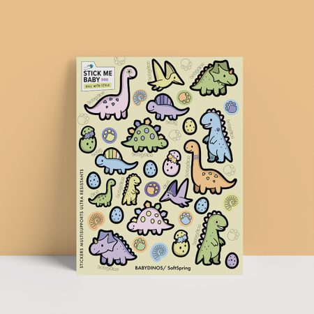Stickers BABYDINOS - SoftSpring