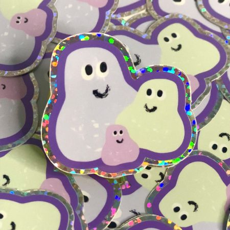 Sticker pailleté – BBGUM