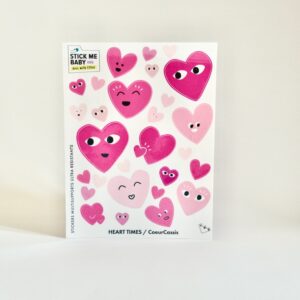 HEART TIMES - Coeur Cassis pailleté ✨