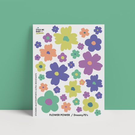 Stickers FLOWER POWER - Dreamy70's