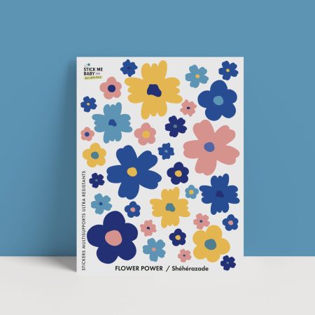 Stickers FLOWER POWER - Shéhérazade