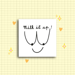 BOOBIES FESTIVAL - Milk it up ! Blanc