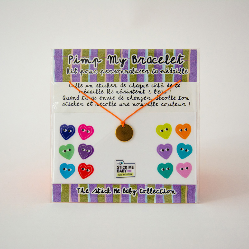 bracelet packaging orange