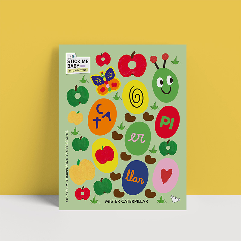 Stickers Mister CATERPILLAR