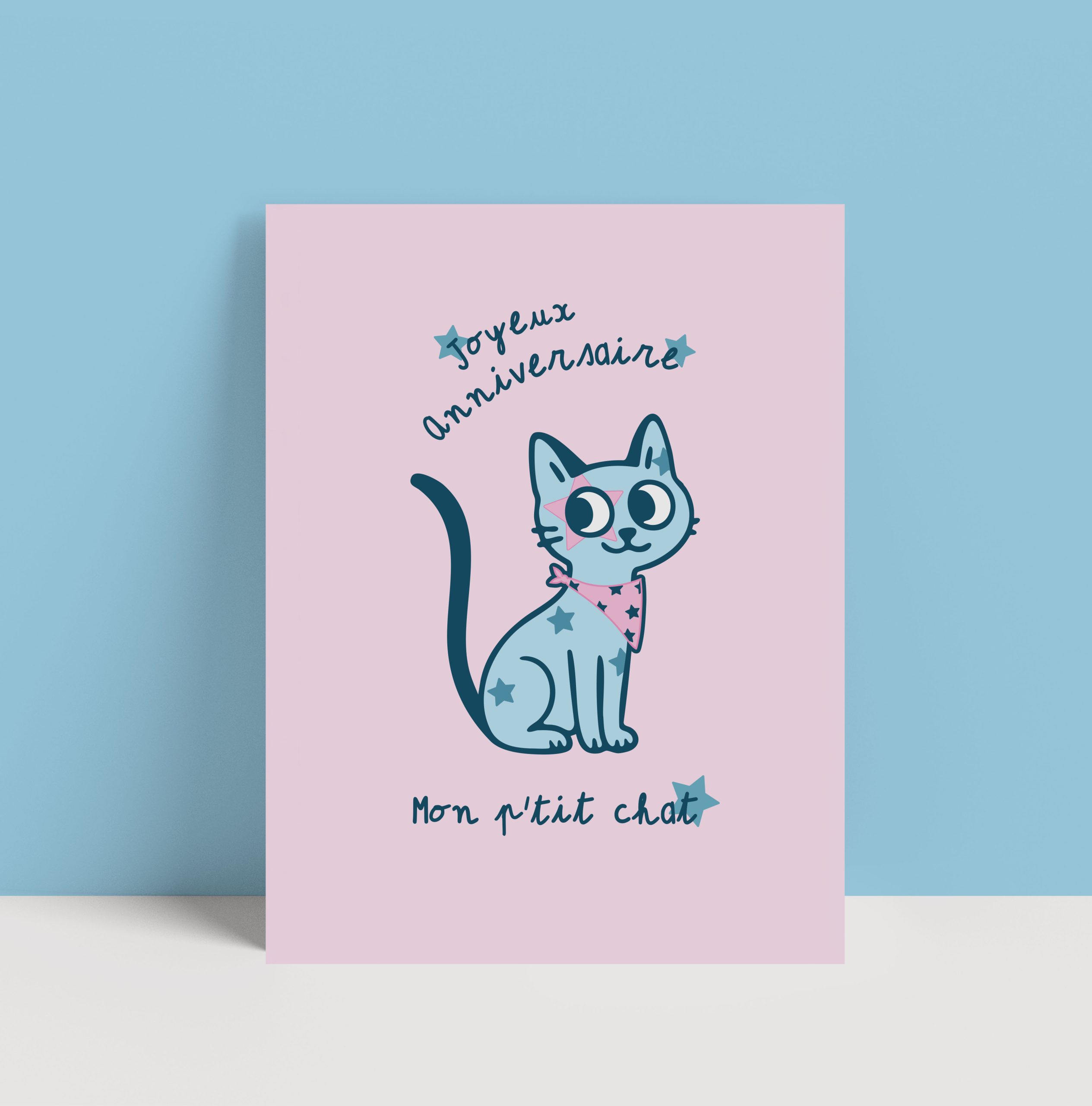 chat anniversaire