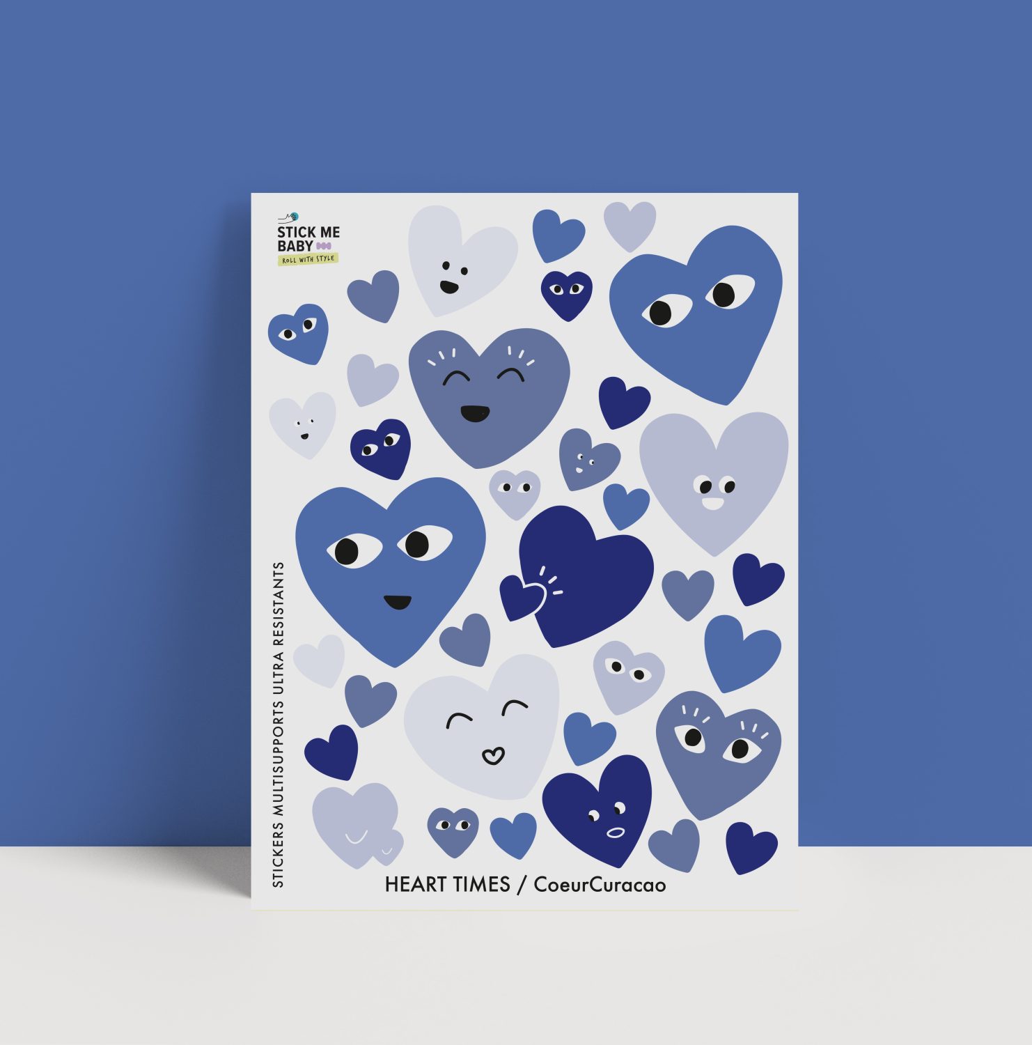 coeur bleu