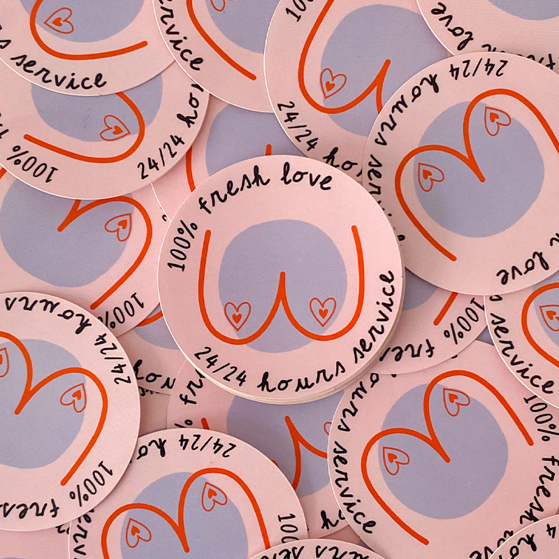 sticker fresh love