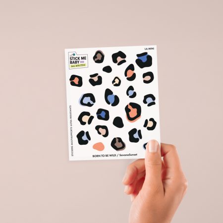 Stickers BORN TO BE WILD Mini - Savana Sunset