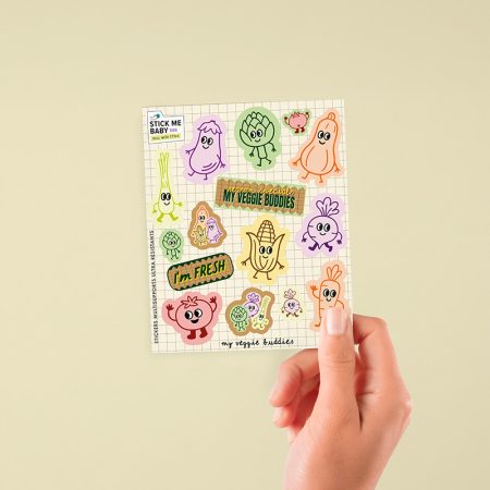 Stickers Mini MY VEGGIE BUDDIES