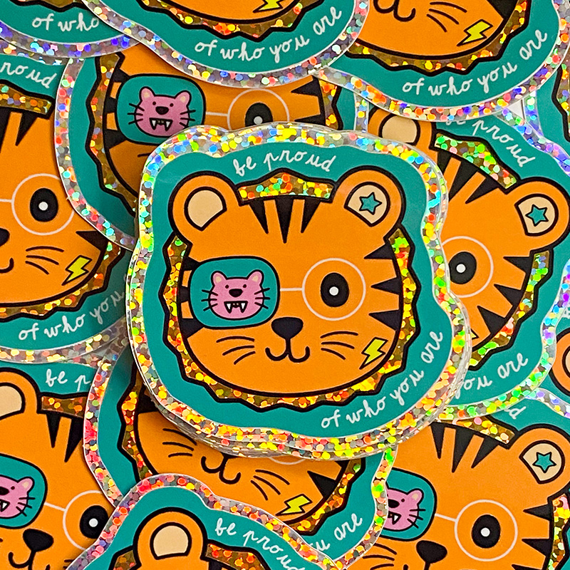 tigre paillette
